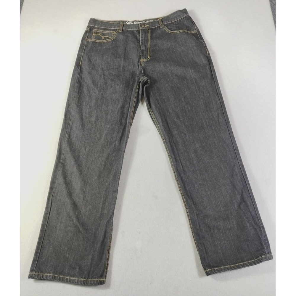 Vintage LRG Jeans Mens 40 Gray Wide Leg Relaxed‎ Straight Denim Baggy Streetwear